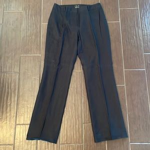 Black linen pants